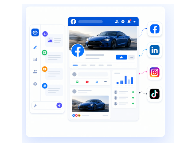 Facebook 企业主页搭建与多平台账号管理