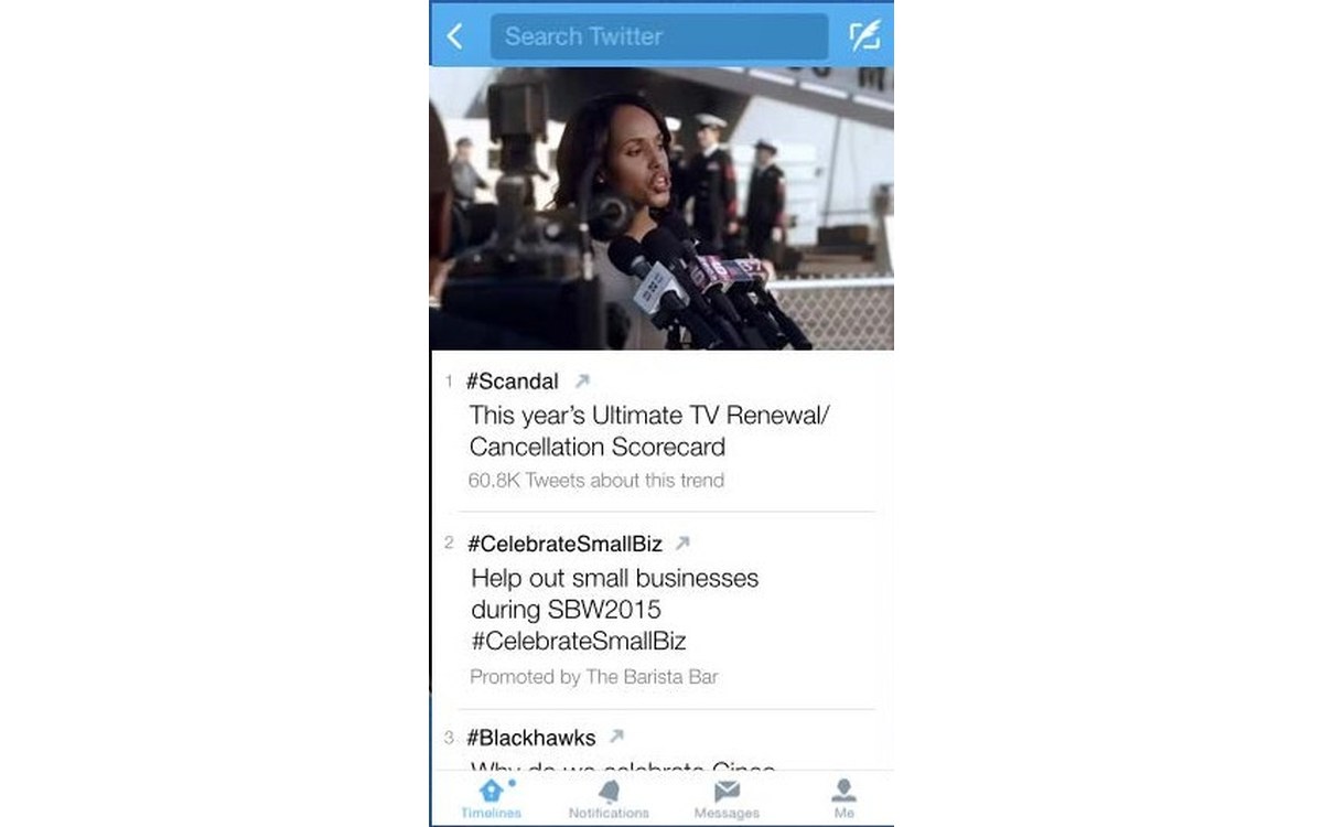 X Twitter趋势广告Trend Takeover